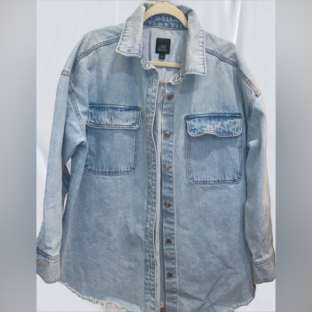 Wild Fable Light Blue Denim Jacket